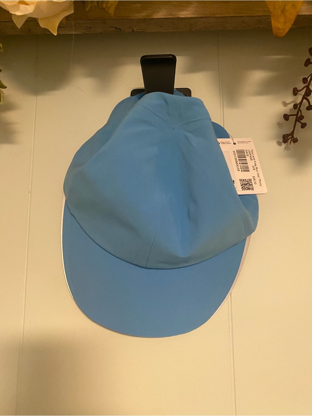 NWT Lululemon Fast and Free Pony Hat Blue
